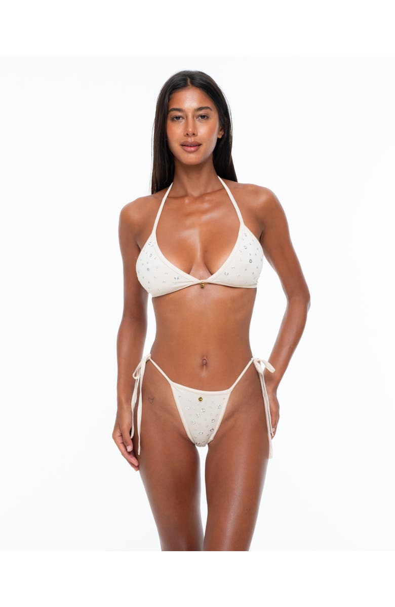 One Empire Anika Bikini Top, Alternate, color, Beige