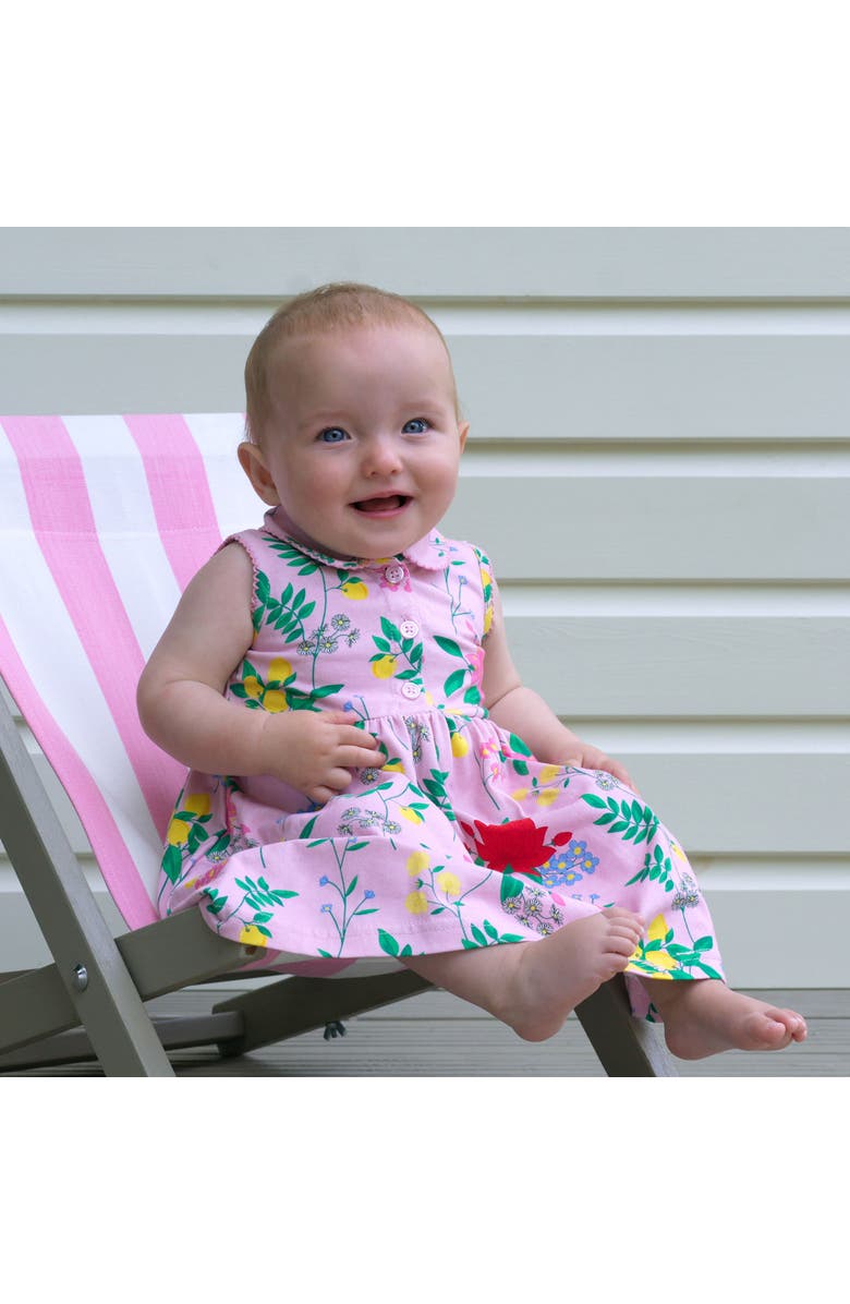 Rachel Riley Botanical Floral Jersey Dress, Alternate, color, 