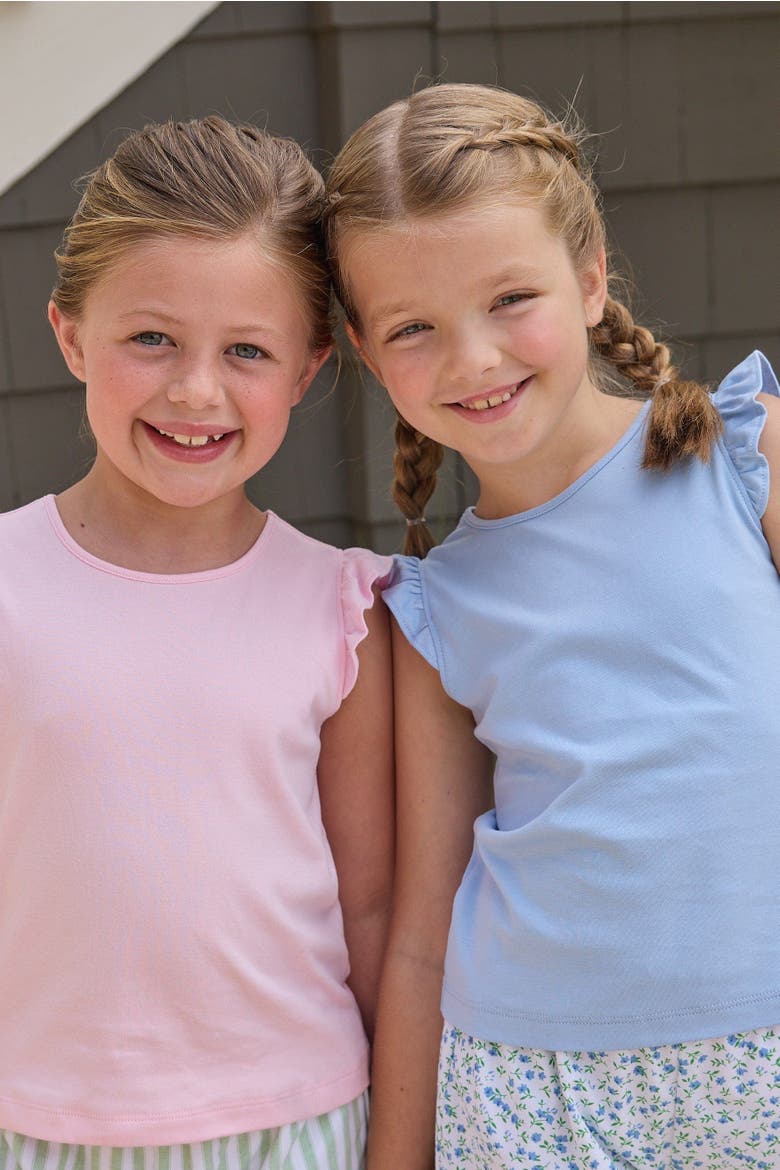 Kids' Angel Sleeve Tilly Tank, Alternate, color, Light Pink