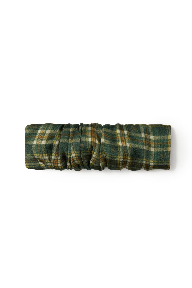 Grevelyn Silk Hair Barrette Clip, Main, color, Green