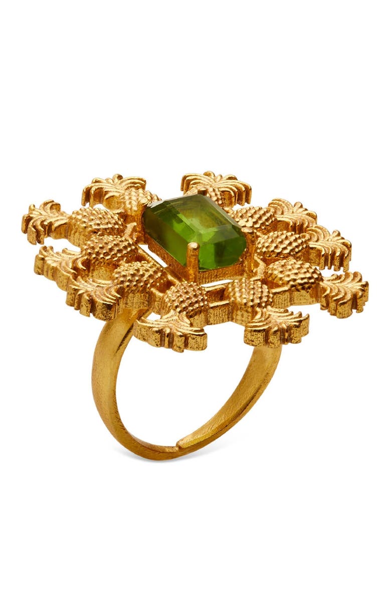 Dhwani Bhansal PÏNA RING, Main, color, Gold Plated