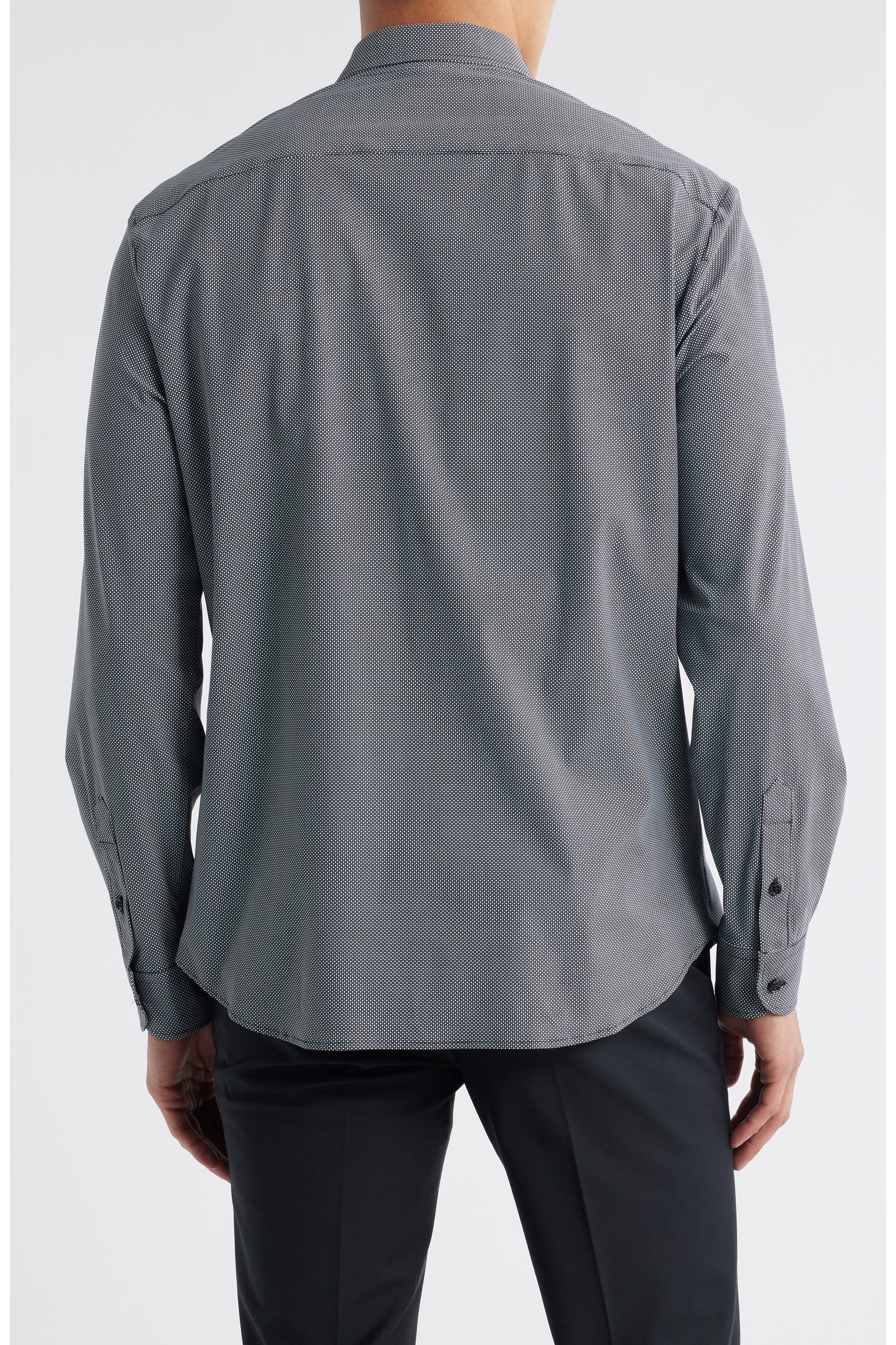 Microdote Emporio Armani Microdot Button-Up Shirt (Men) | Nordstromrack