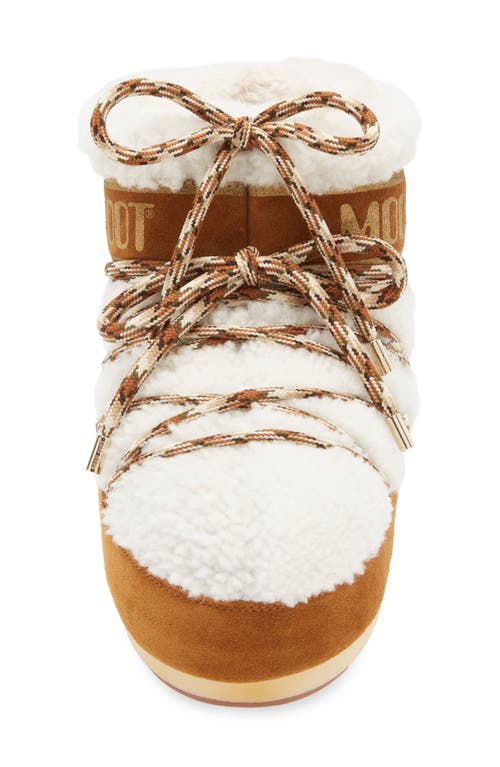 Moon Boot ® Icon Low Genuine Shearling Boot