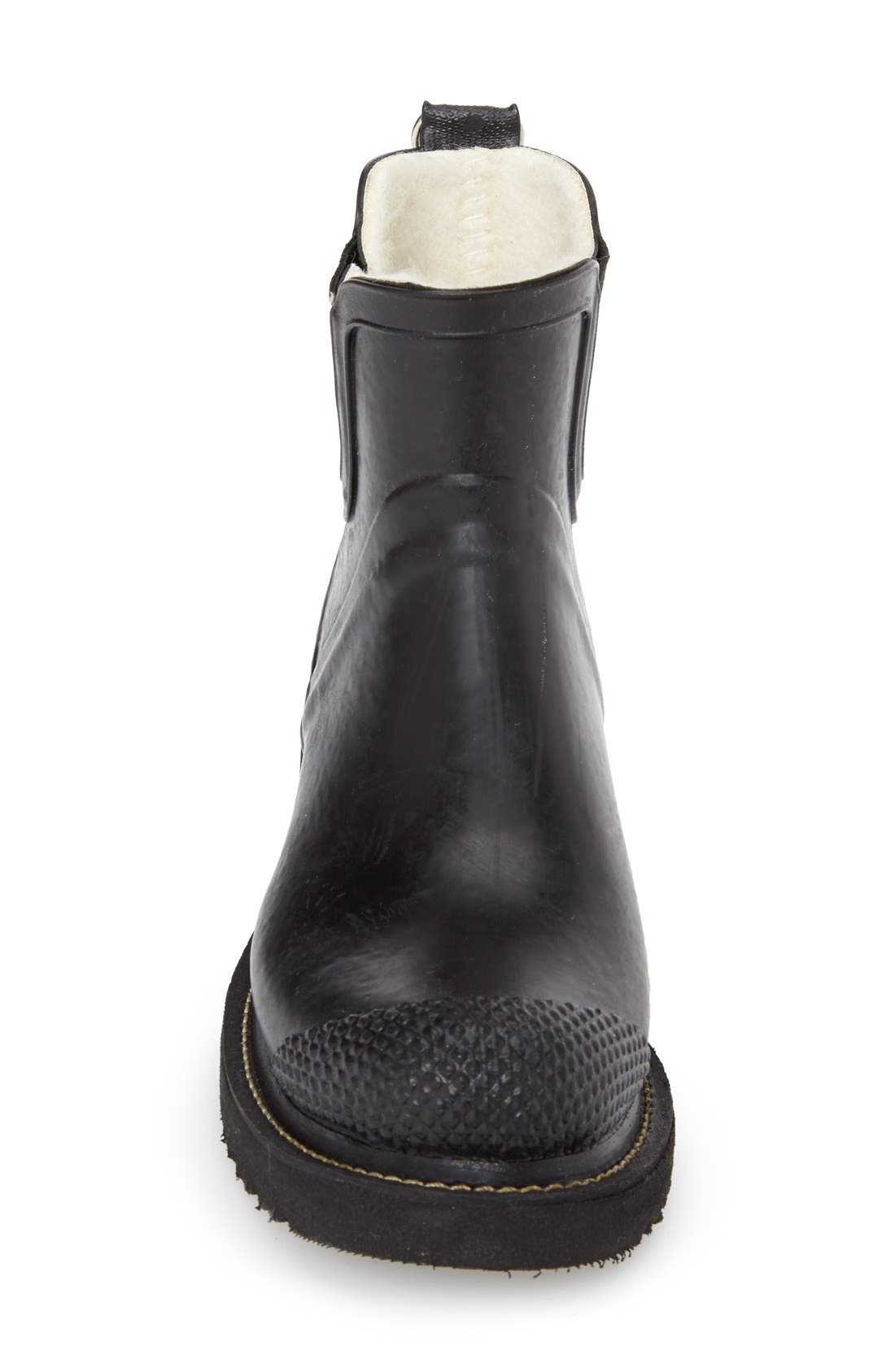 Ilse Jacobsen RUB 47 Short Waterproof Rain Boot, Alternate, color, Black