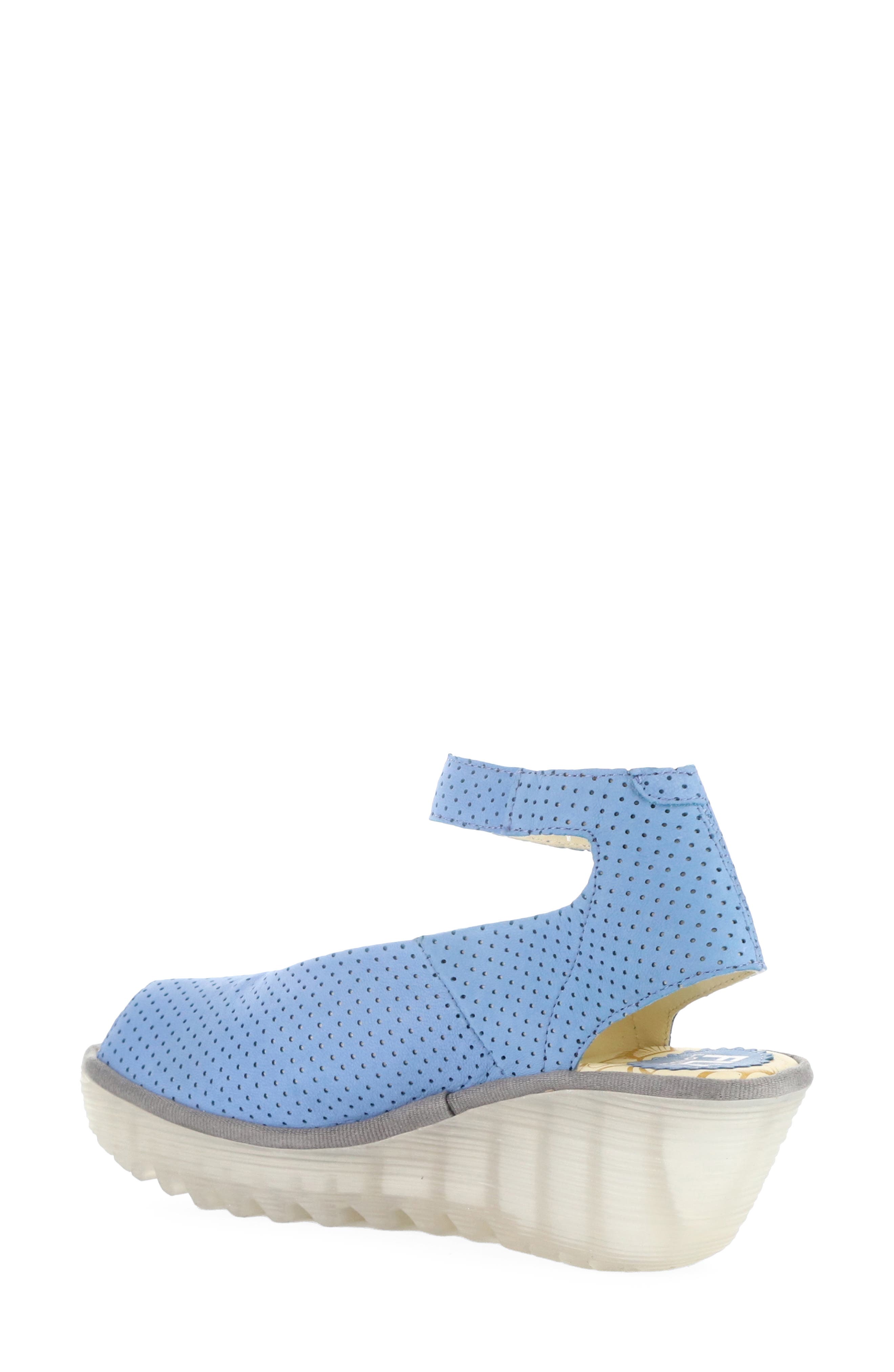 'Yala' Perforated Leather Sandal - image 4