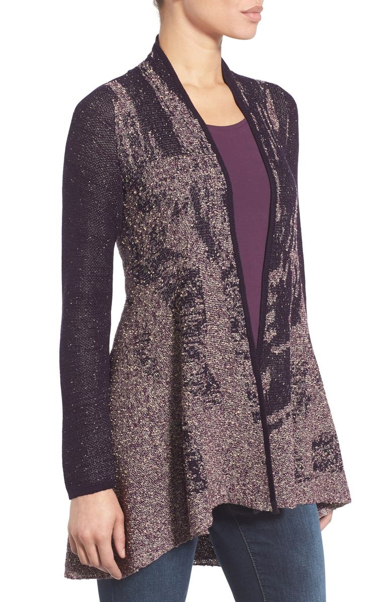 NIC+ZOE 'Careen' High/Low Cardigan, Alternate, color,