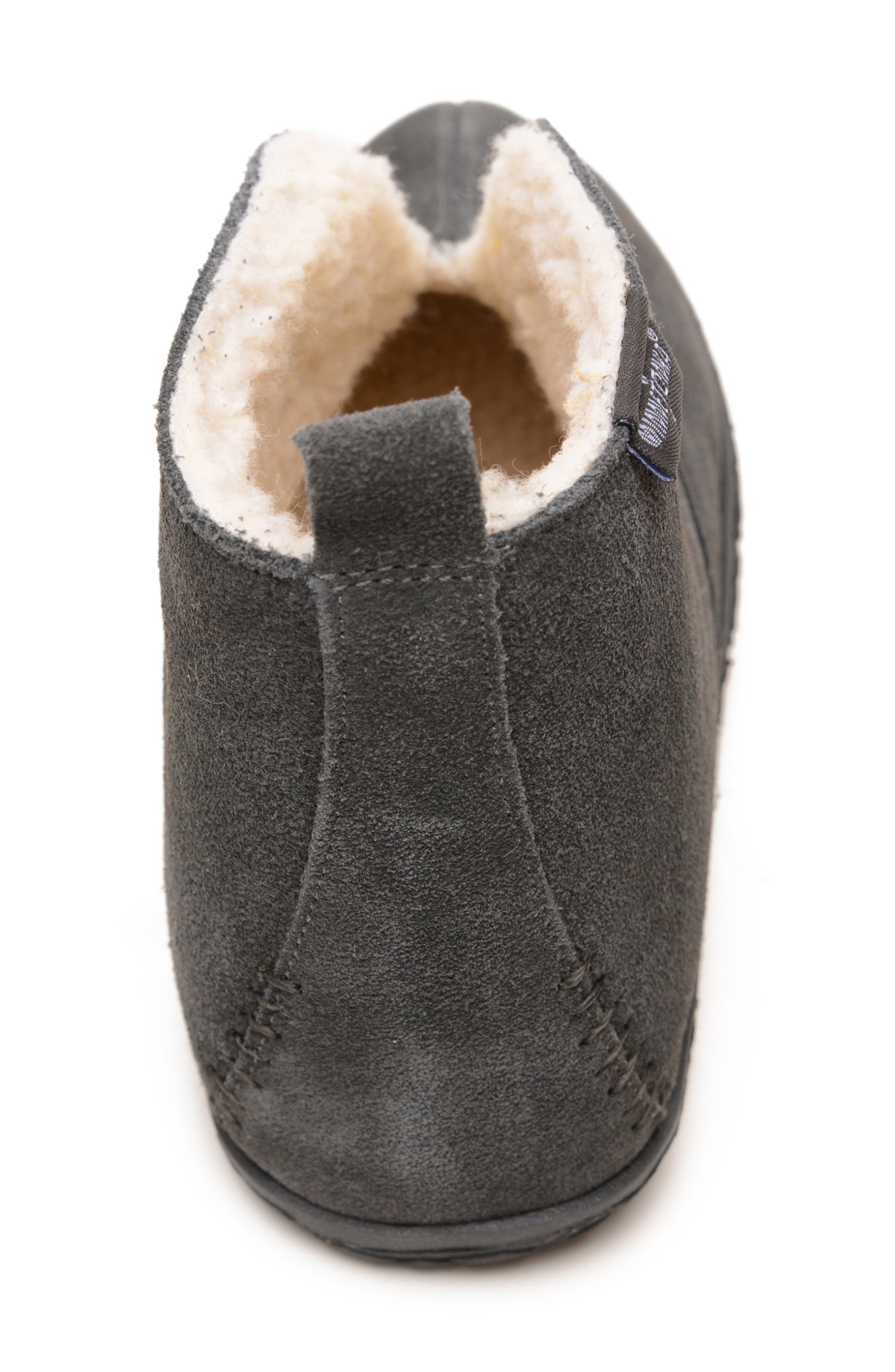 Minnetonka Tamson Slipper, Alternate, color, Charcoal