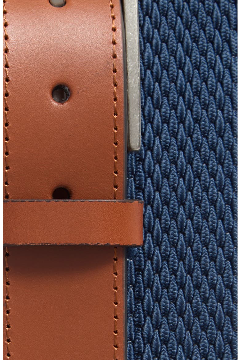Stretch Webbed Belt, Alternate, color, NAVY