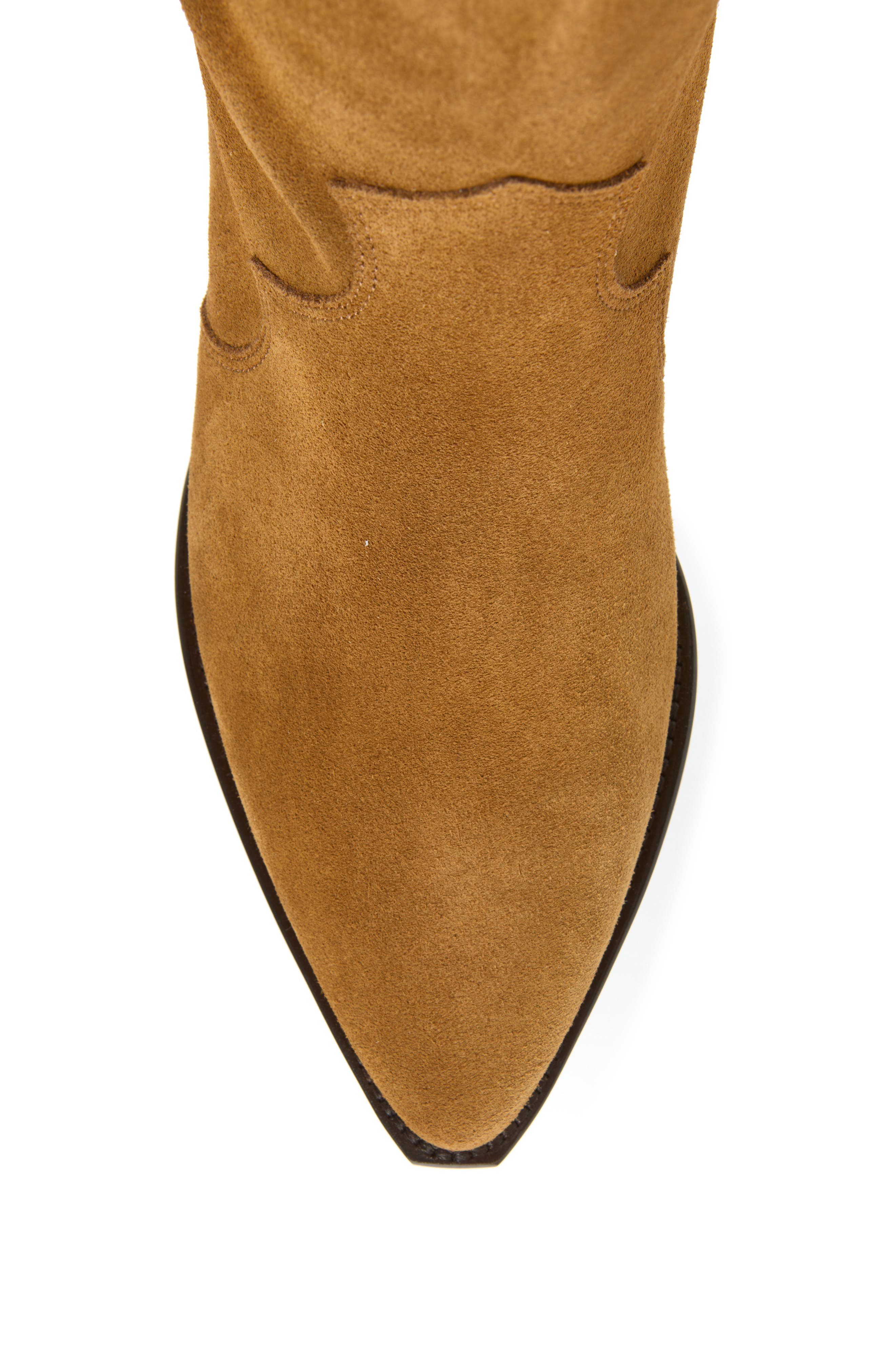Denvee Tall Western Boot, Alternate, color, COGNAC 50CO