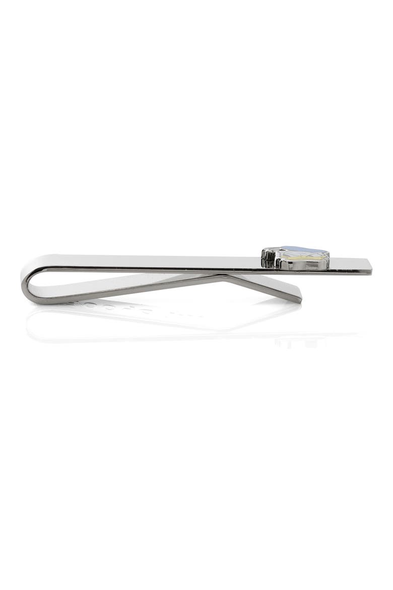 Donald Duck Tie Bar, Alternate, color, SILVER
