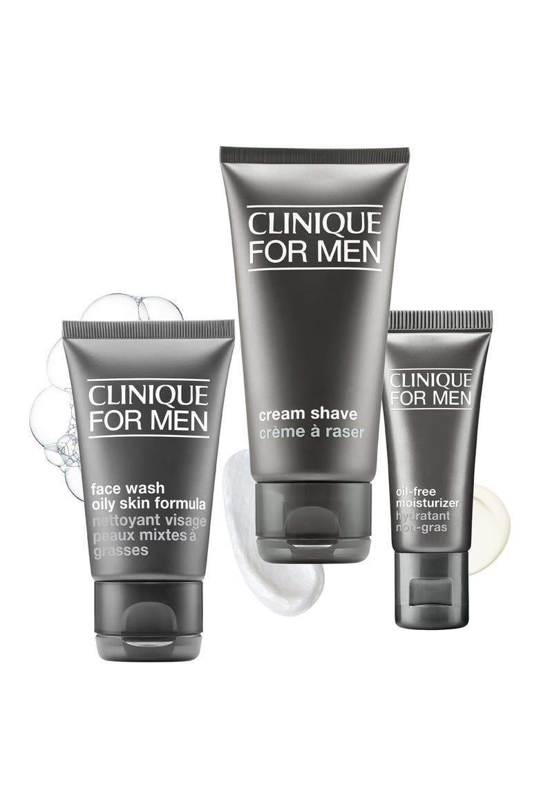 The Clinique for Men Starter Skin Care Set for Oil Control, Alternate, color, NO COLOR