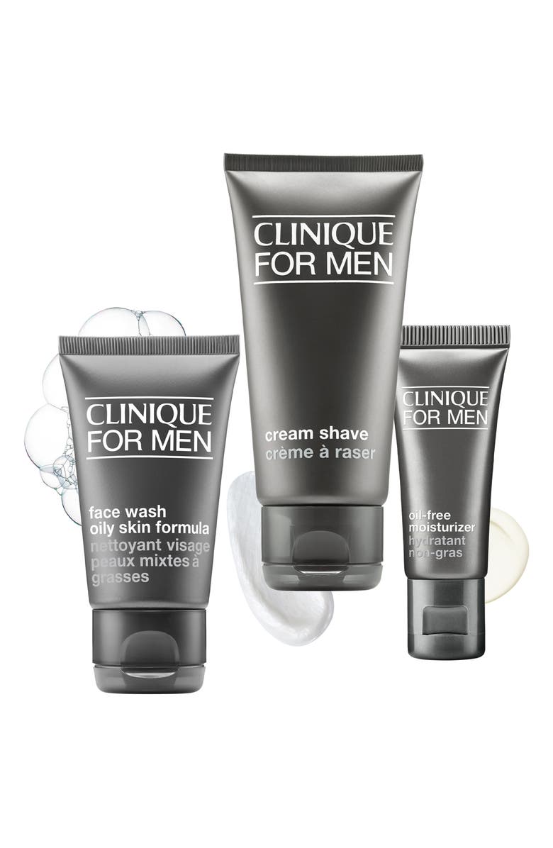Clinique The Clinique for Men Starter Skin Care Set for Oil Control, Alternate, color, 