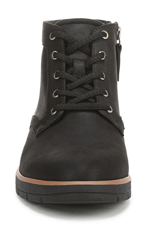 Dr. Scholl's Northstar Lace-up Bootie In Black