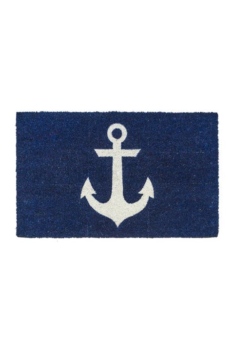 Blue Anchor Non Slip Coir Doormat