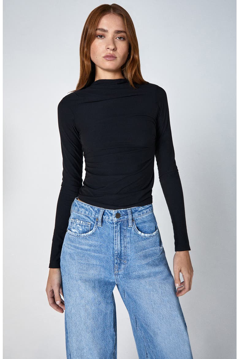 Taylor High Waist Crop Barrel Leg Jeans, Alternate, color, WHIRL
