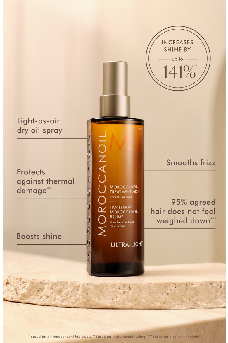 *Moroccanoil Treatment Hair Oil Mist, Alternate, color, NO COLOR
