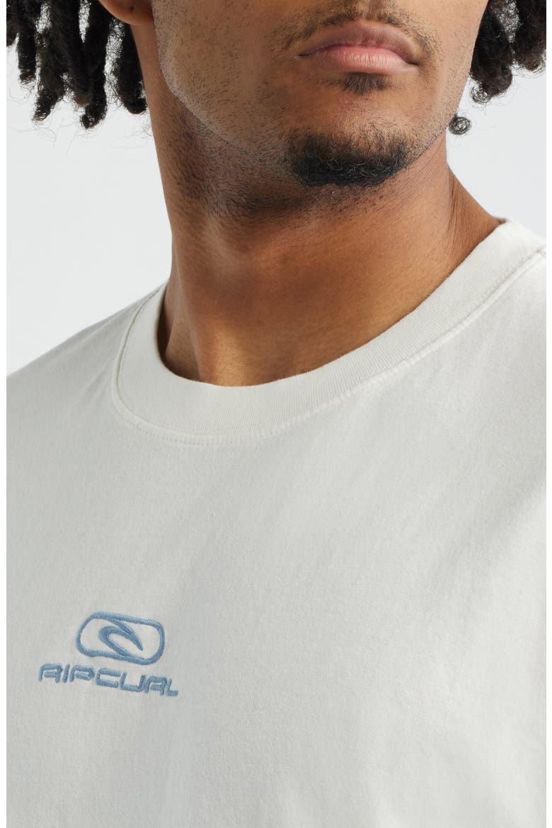 Pill Icon Embroidered Logo T-Shirt, Alternate, color, BONE