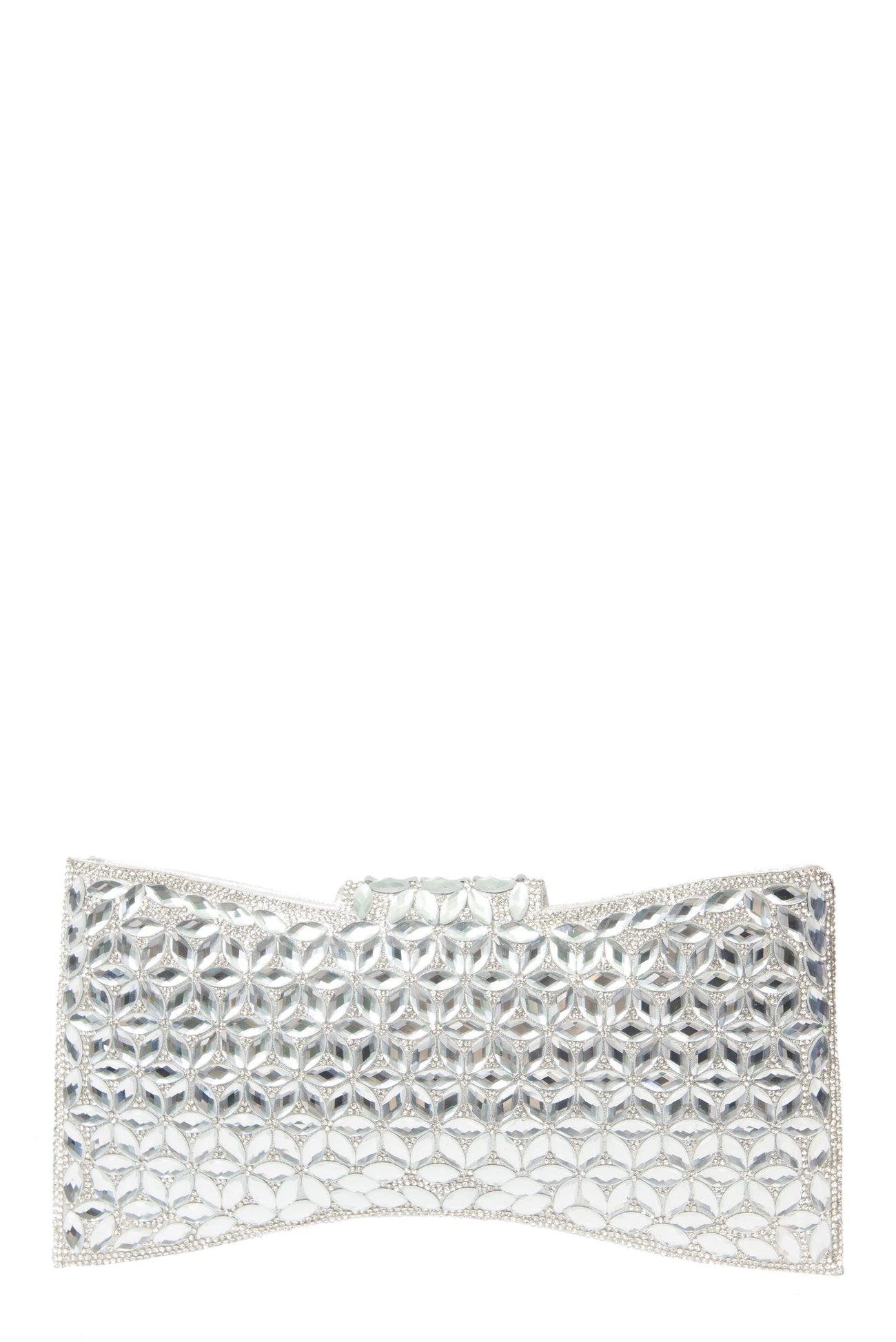 Shiela Clutch, Alternate, color, SILVER