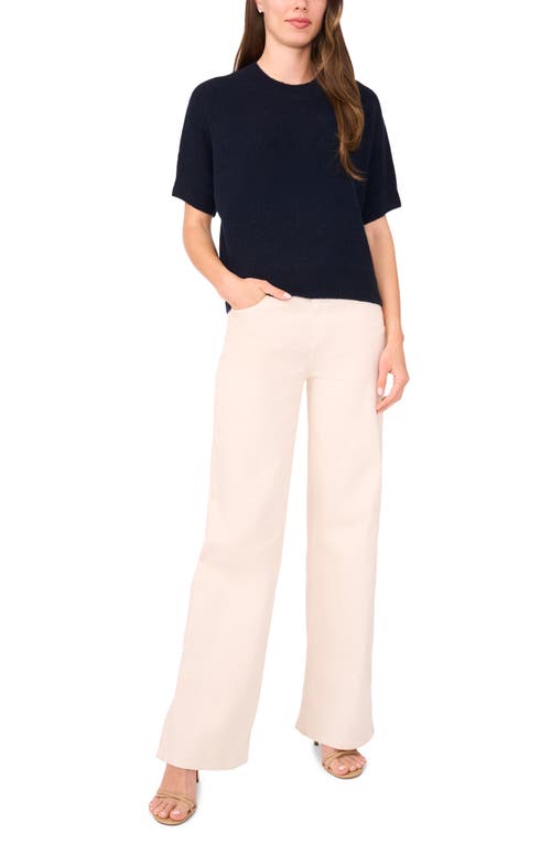 Halogen ® Short Sleeve Sweater In Multi