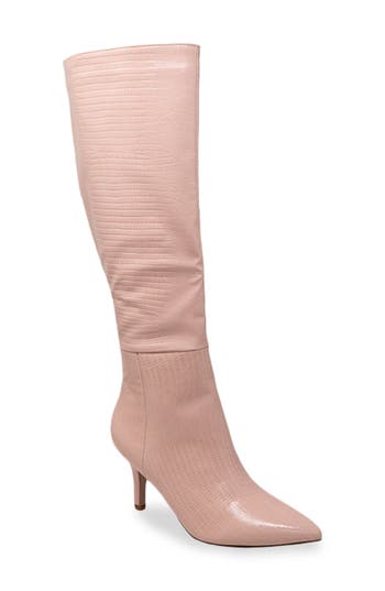 CHASE & CHLOE CHASE AND CHLOE POINTED TOE MID-CALF BOOT 