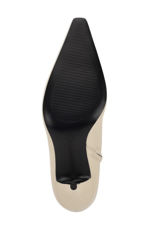 Nine West Ohmy Pointed Toe Bootie In White