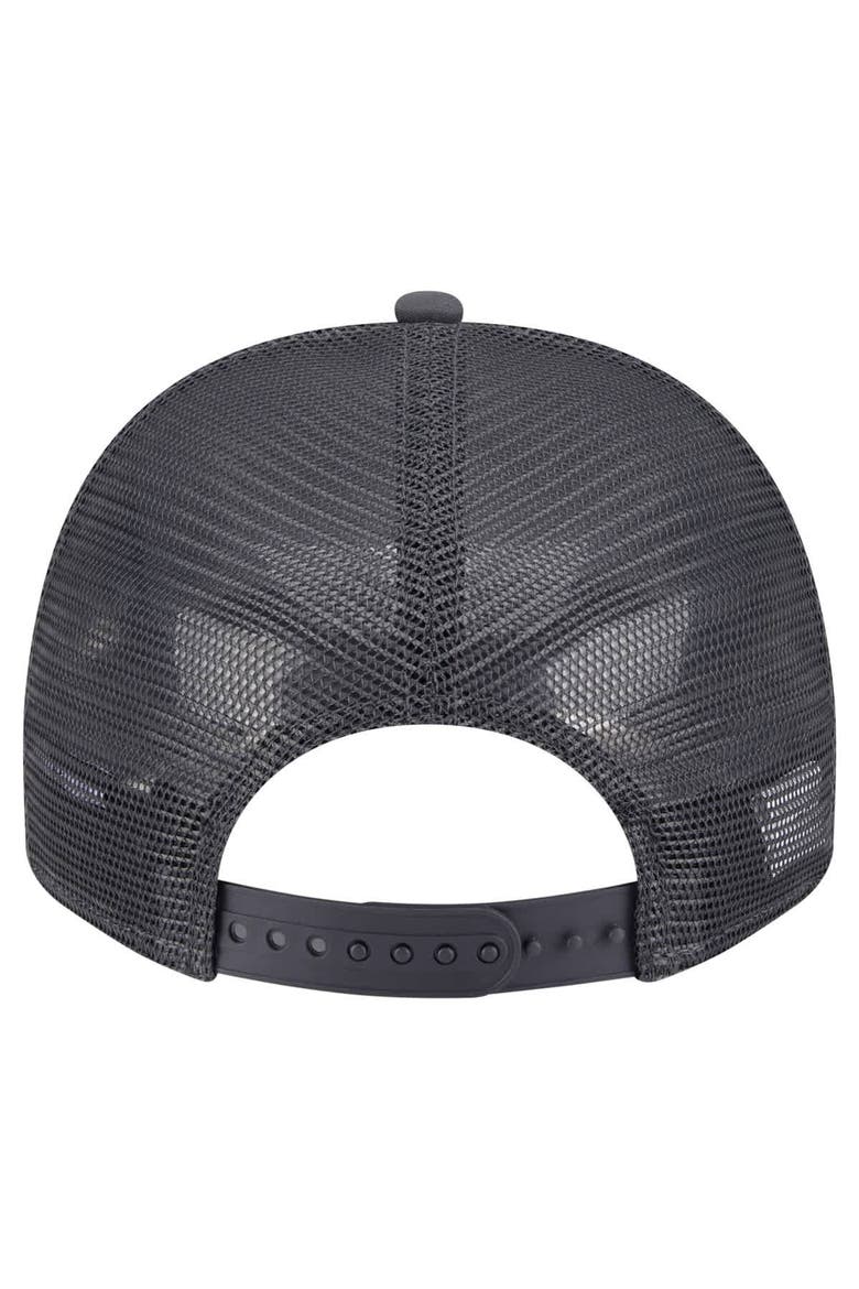 Men's New Era  Gray Vegas Golden Knights Vintage Team Rope A-Frame 9FIFTY Snapback Hat, Alternate, color, Gray