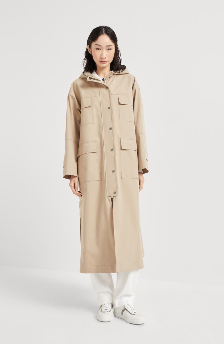 Brunello Cucinelli Parka with monili, Alternate, color, 