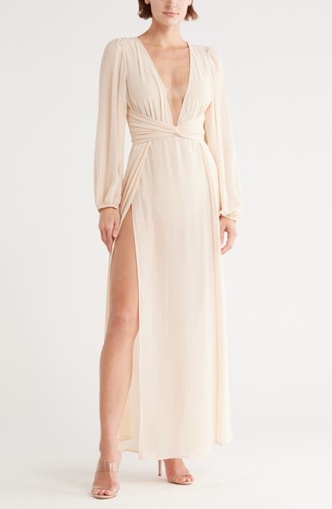 Journey Semi Sheer Maxi Dress
