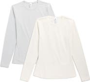 YOGALICIOUS Ultra Lush Zena 2-Pack Fitted Long Sleeve T-Shirts