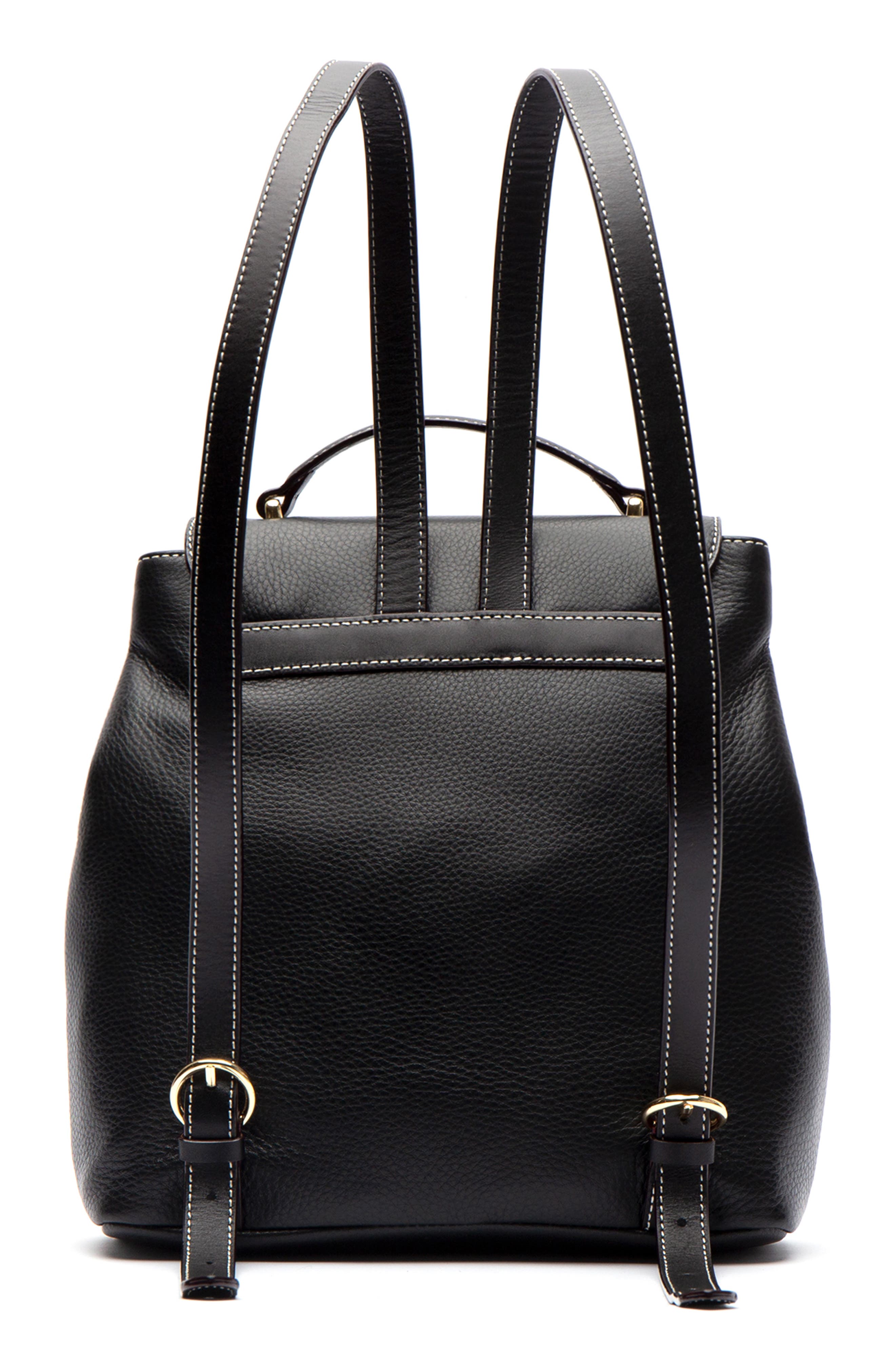 Frances Valentine Midge Leather Backpack, Alternate, color, 