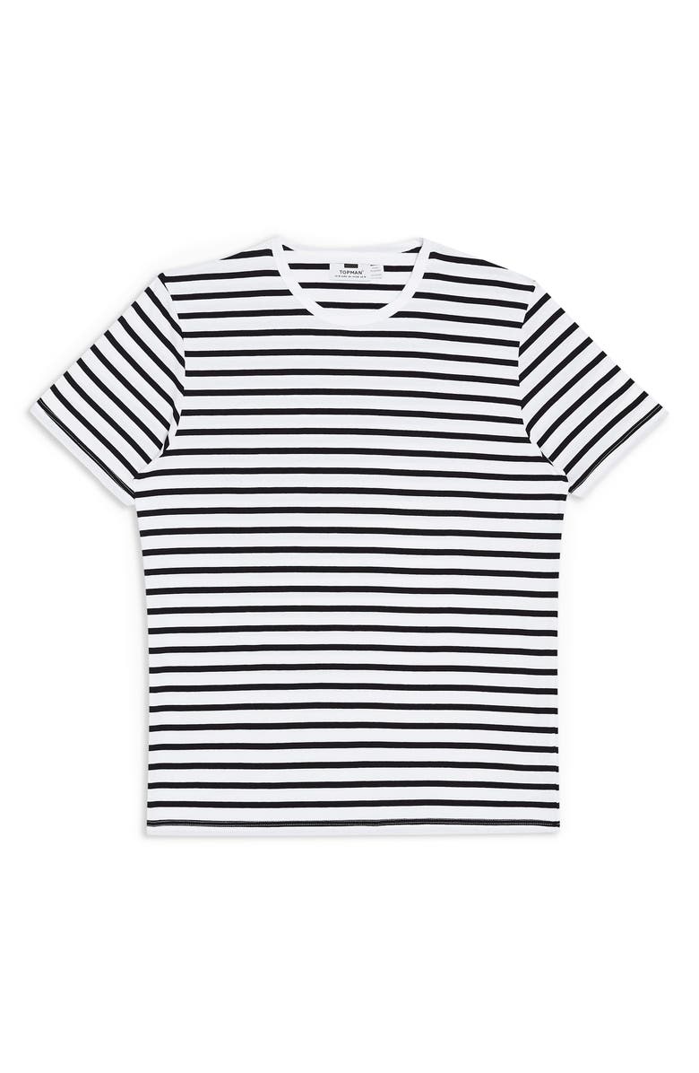Topman Harry Stripe T-Shirt, Alternate, color, 
