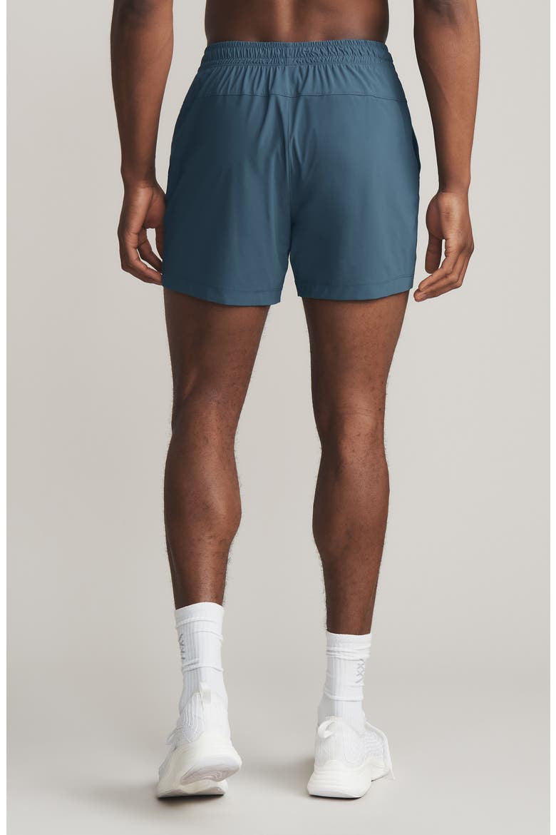 Pursuit 5-Inch Unlined Training Shorts, Alternate, color, DARK TEAL