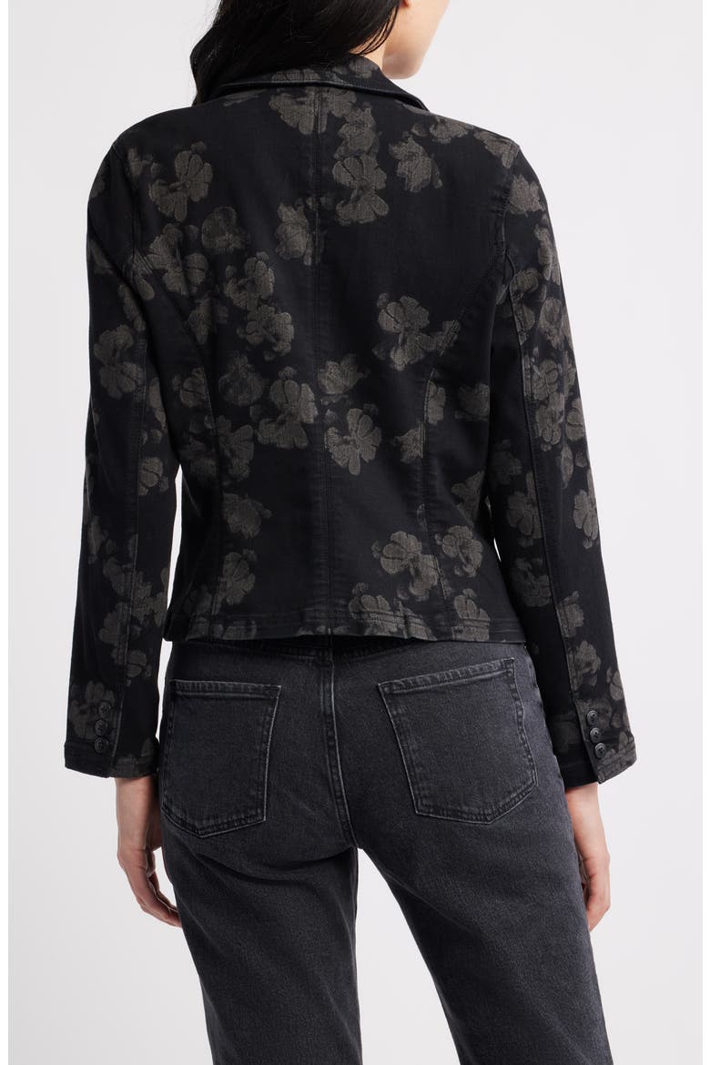 Floral Denim Blazer, Alternate, color, ALL OVER FLORAL