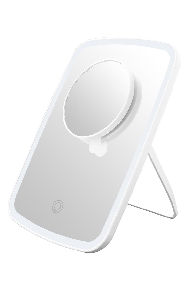 DANIELLE LED Tablet 1X Mirror & 5X Magnified Mirror Set, Main, color, 