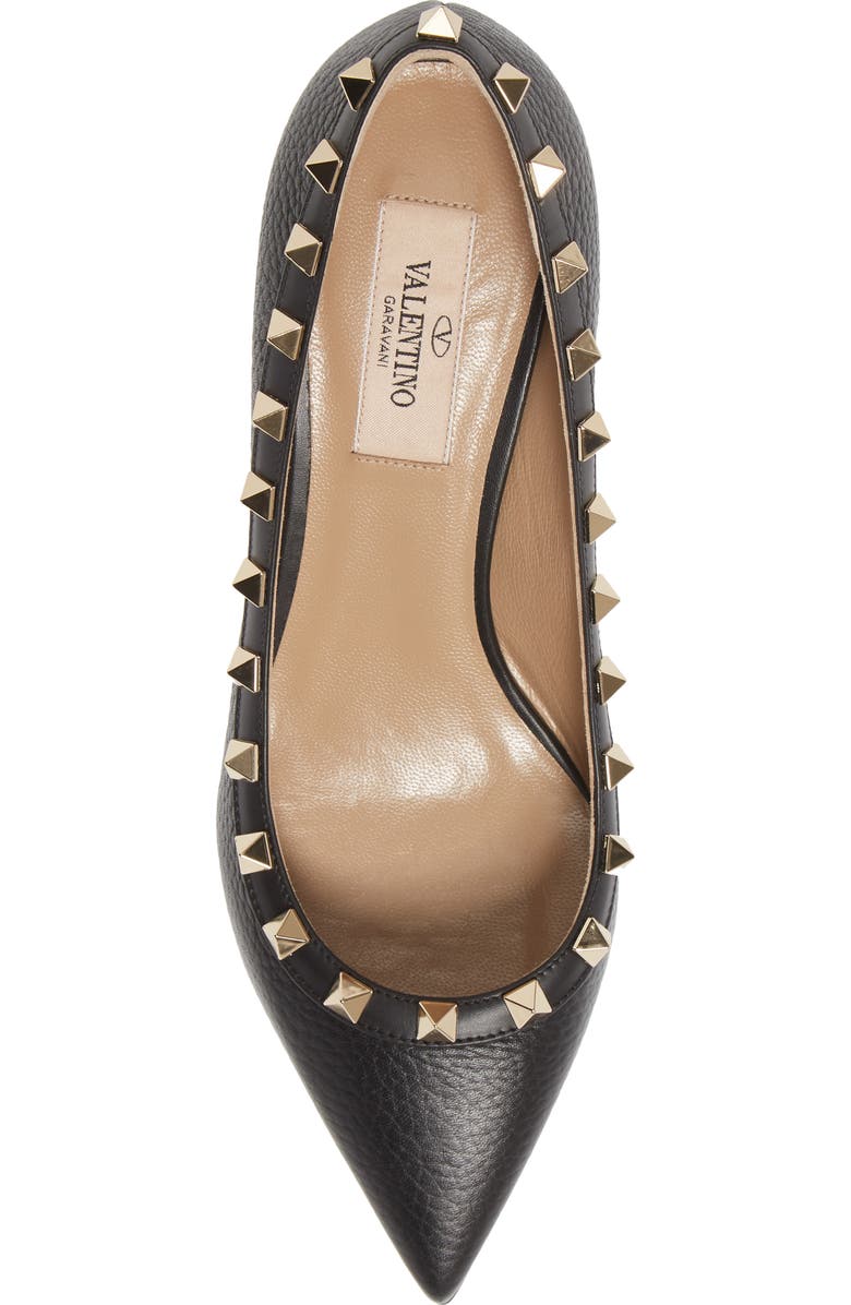 Valentino Garavani Rockstud Kitten Heel Pump, Alternate, color,