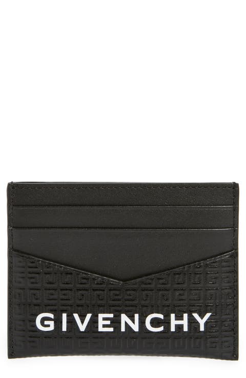 4G-Motif Leather Card Case