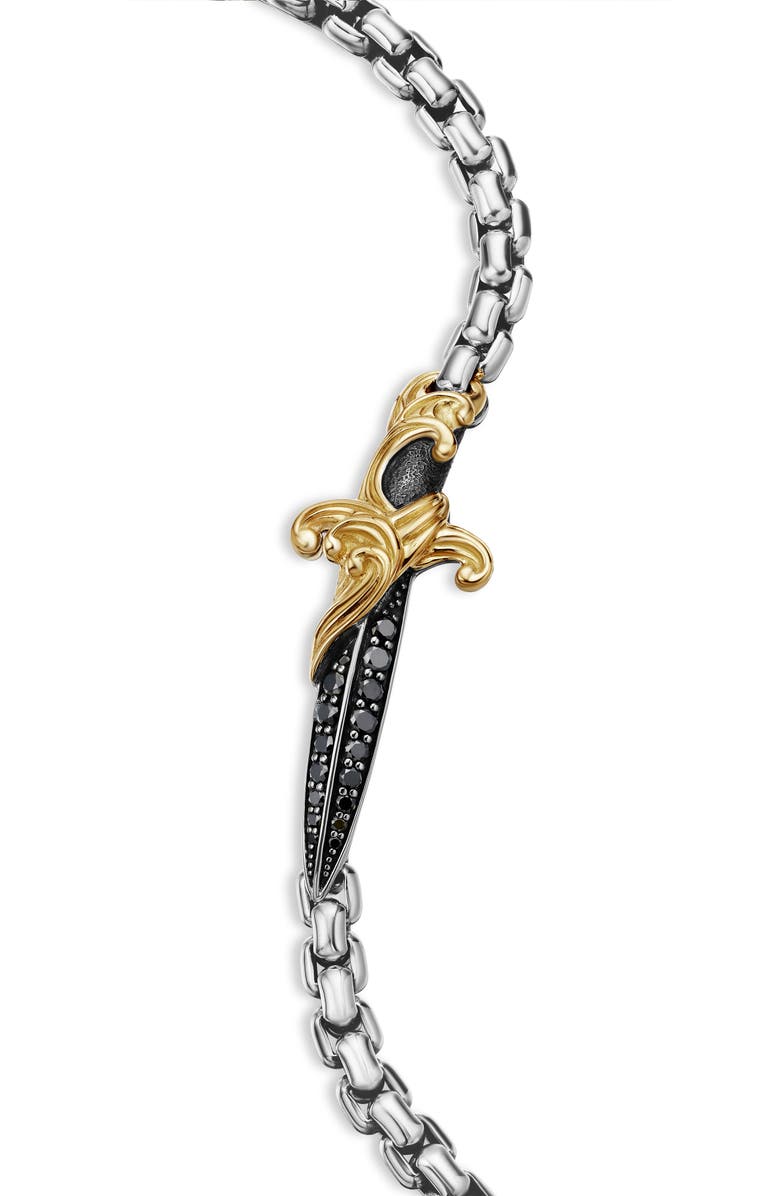 David Yurman Men's Waves Dagger Bracelet, Alternate, color,