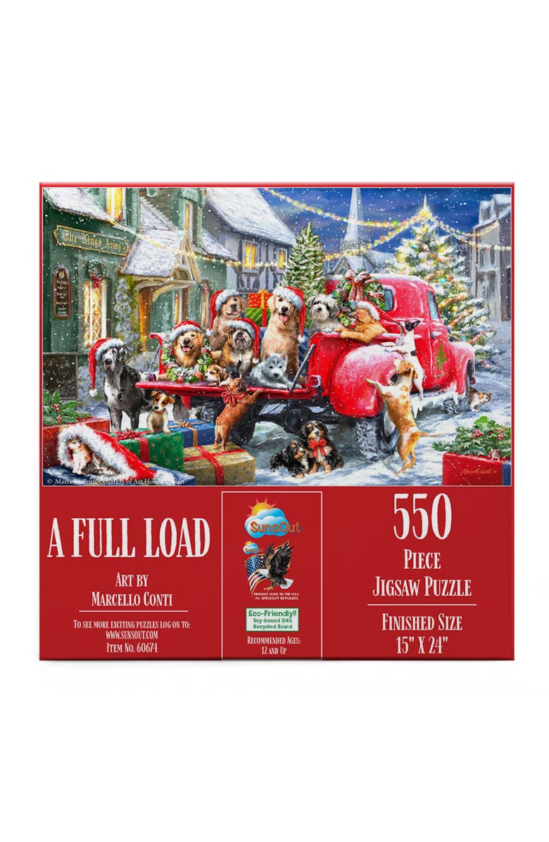 Sunsout A Full Load 550 piece Jigsaw Puzzle for Adults, Alternate, color, Multicolor