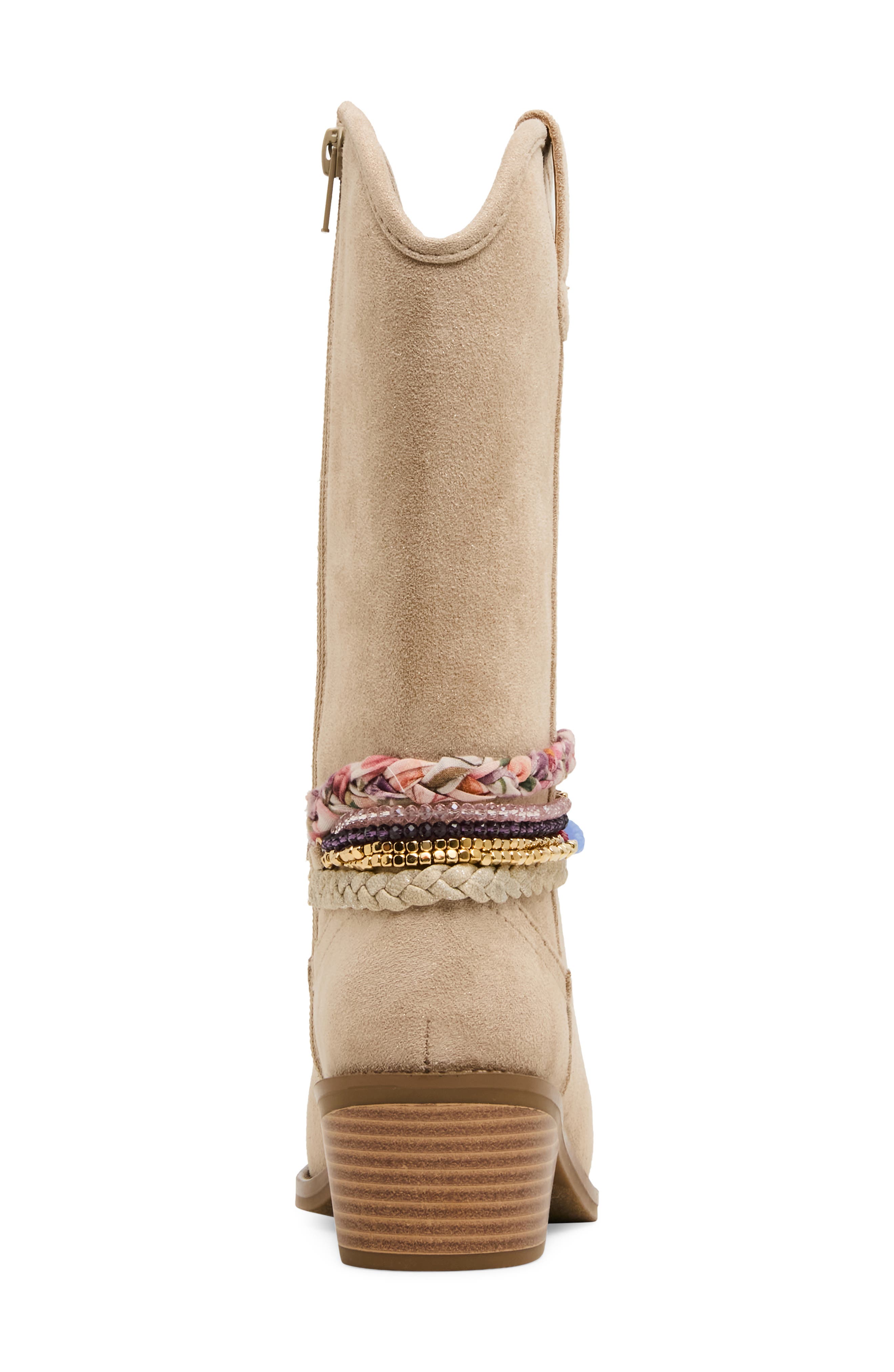 Kids' Jember Western Boot, Alternate, color, SAND