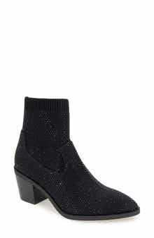 Reaction Kenneth Cole Jess Bejeweled Sock Bootie