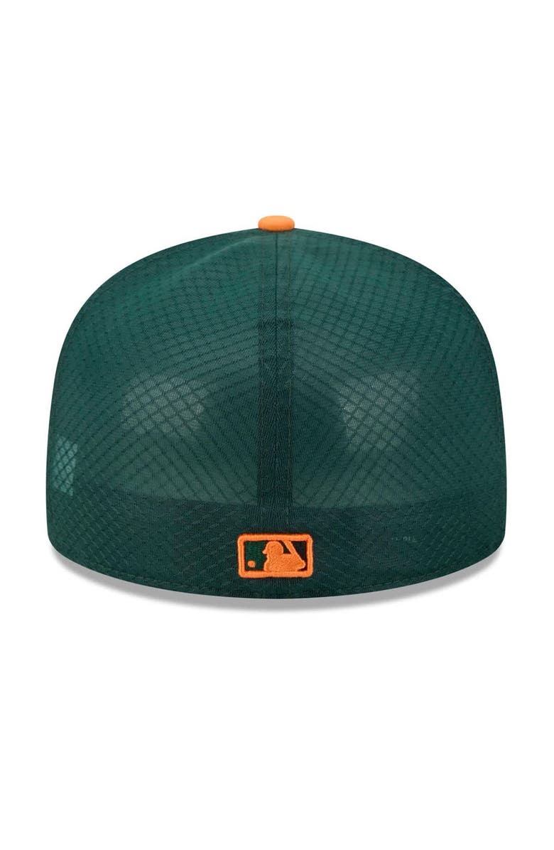 New Era Men's New Era Dark Green/Orange Baltimore Orioles 2026 City Connect Batting Practice 59FIFTY Fitted Hat, Alternate, color, Dark Green
