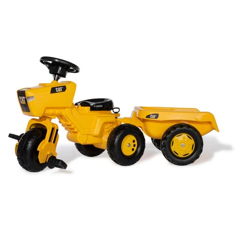CAT 3 Wheel Trac w/Trailer