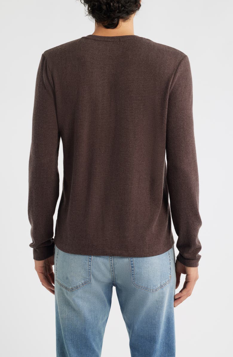 Threads 4 Thought Elias Heathered Henley, Alternate, color, Espresso