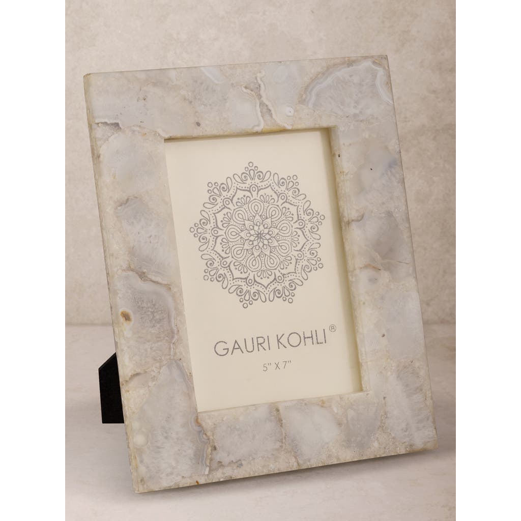 Gauri Kohli Cherish Agate Picture Frame In Sand