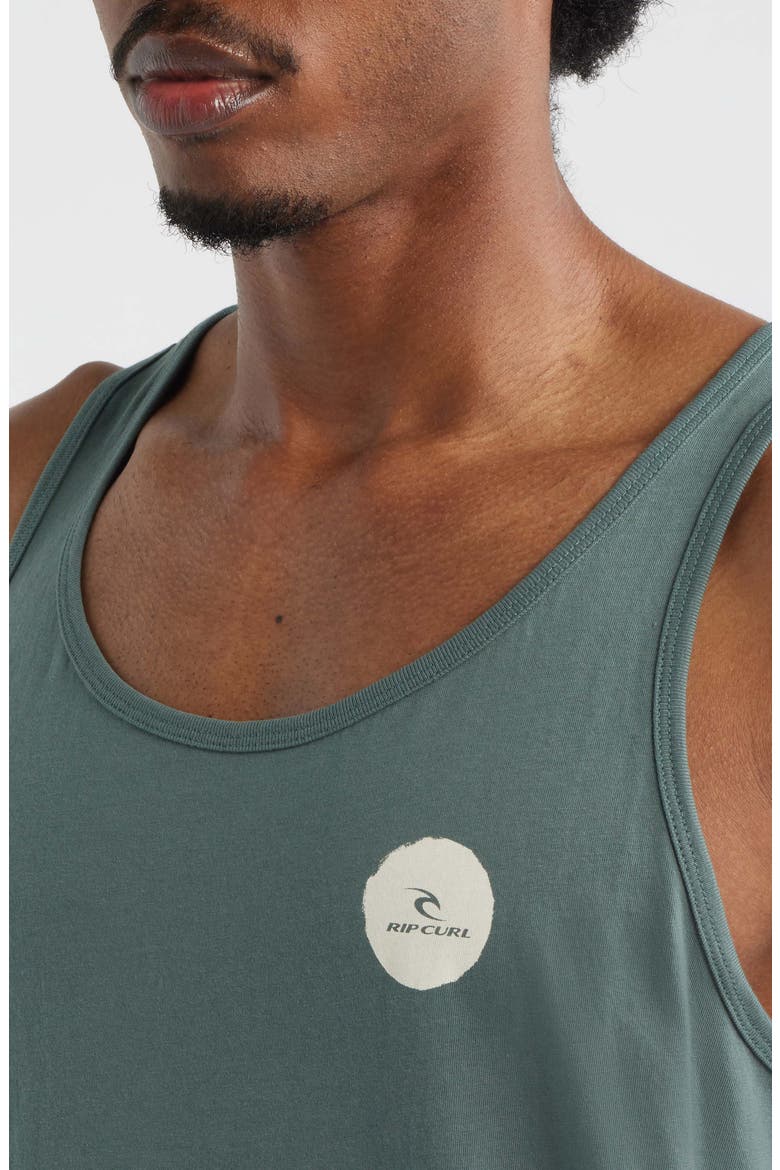 Made For Cotton Graphic Tank, Alternate, color, MOSS