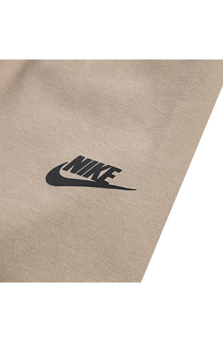 Nike Kids' Future Utility Faux Shearling Vest, Logo T-Shirt & Fleece Joggers Set, Alternate, color, Hemp