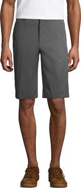 Lands' End School Uniform Young  Plain Front Blend Chino Shorts