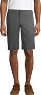 Lands' End School Uniform Young Plain Front Blend Chino Shorts