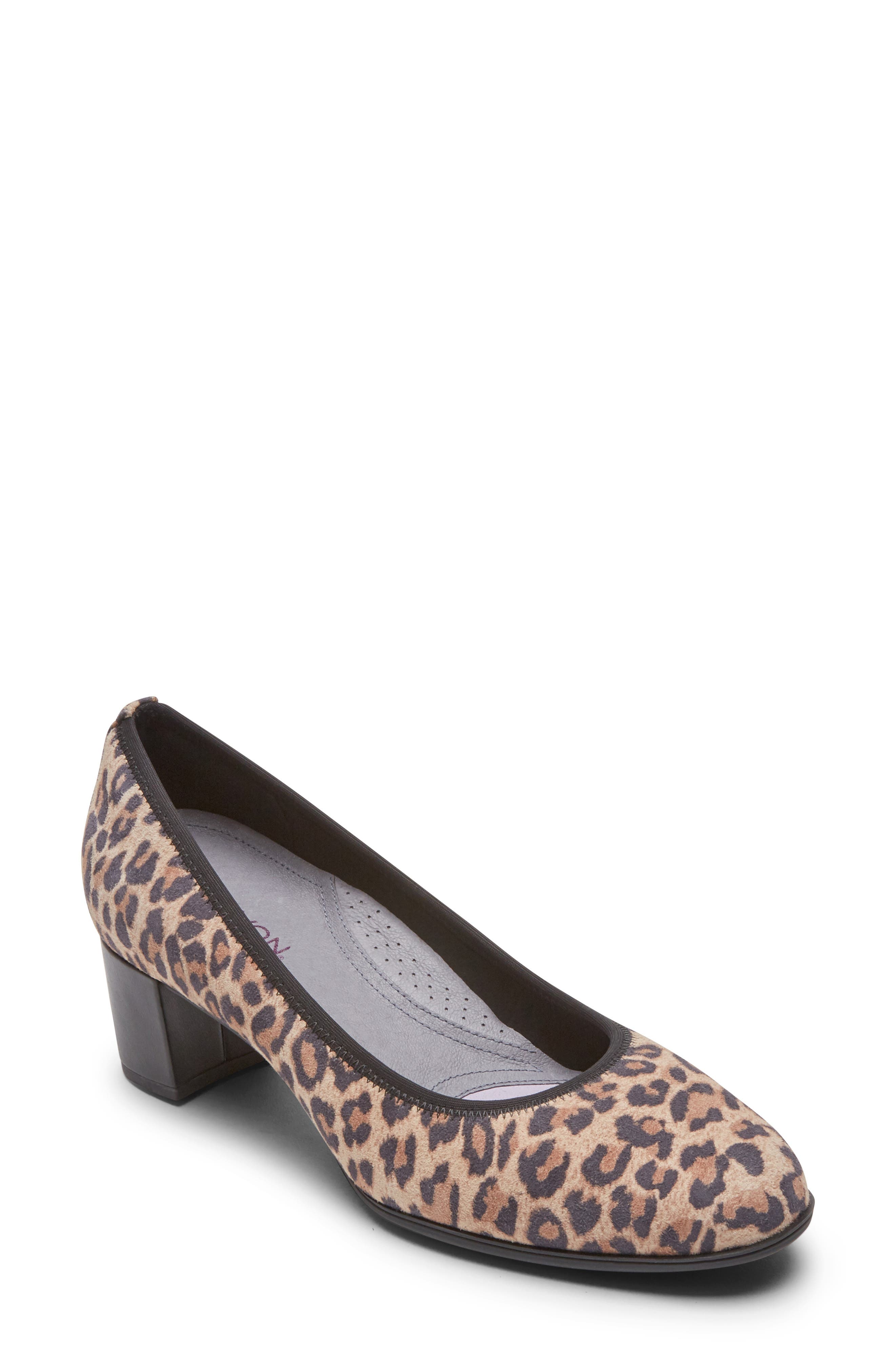 Career Pump, Main, color, LEOPARD PRINT LEATHER