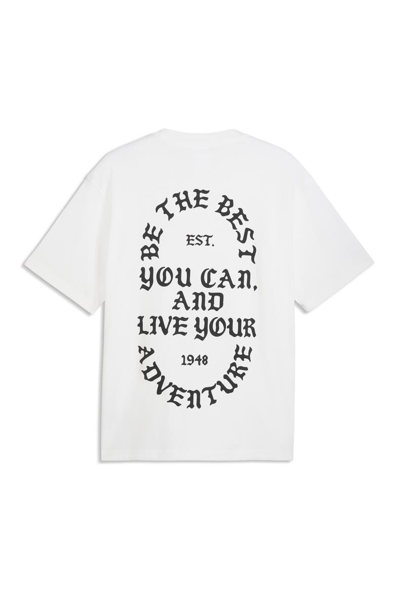Now Court Graphic T-Shirt, Alternate, color, PUMA WHITE